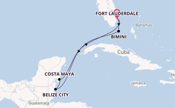 Caribbean vanaf Fort Lauderdale, Verenigde Staten met de Celebrity Beyond