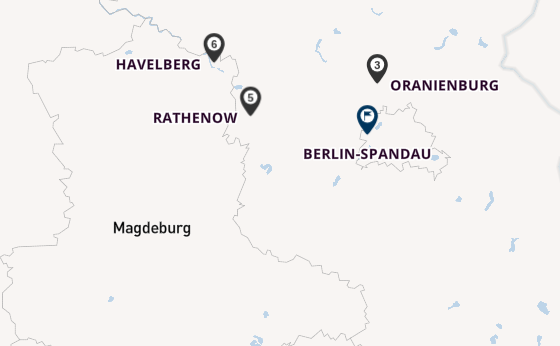 Havel ab Berlin-Tegel, Deutschland auf der MS Sans Souci