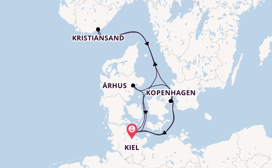 Skandinavien mit Kopenhagen ab Kiel