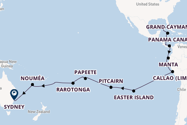 Panama Canal & Pacific Crossing