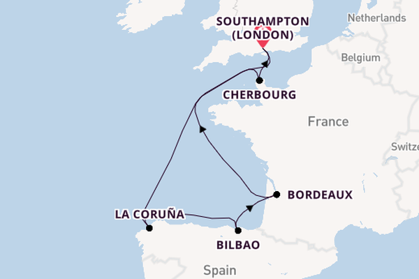 British Isles from Southampton, England with the Sky Princess 