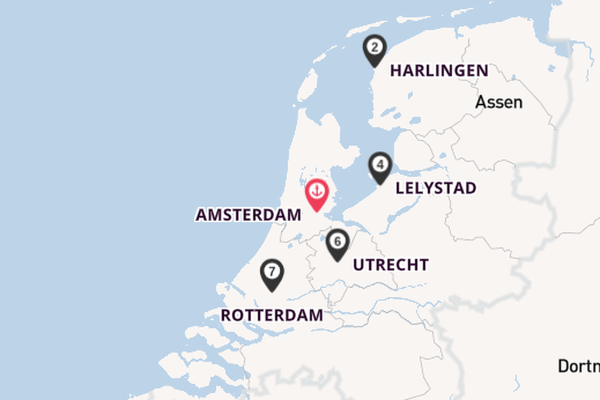 Niederlande ab Amsterdam, Niederlande auf der VIVA MOMENTS