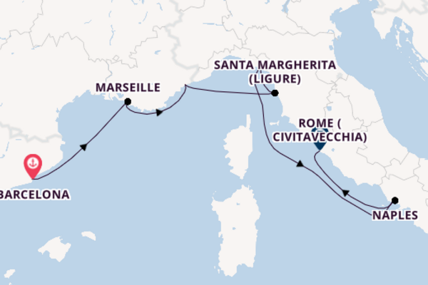 10 day cruise with the Celebrity Equinox to Rome (Civitavecchia)