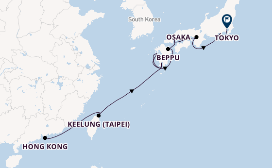 Japan from Hong Kong, China with the Viking Neptune