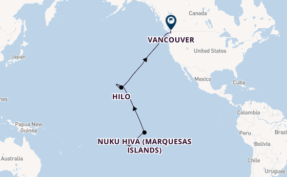 Polynesia from Papeete, Tahiti, French Polynesia with the Silver Whisper