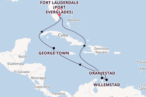 Caribbean from Fort Lauderdale (Port Everglades), Florida with the Celebrity Silhouette
