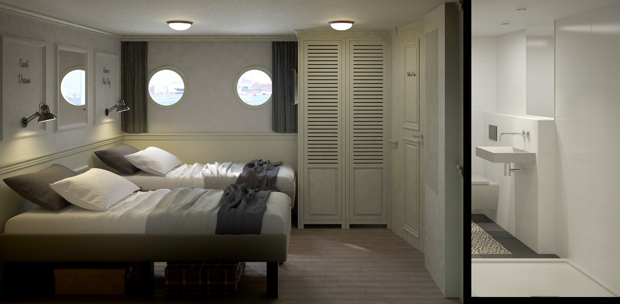 2-Bett Außenkabine