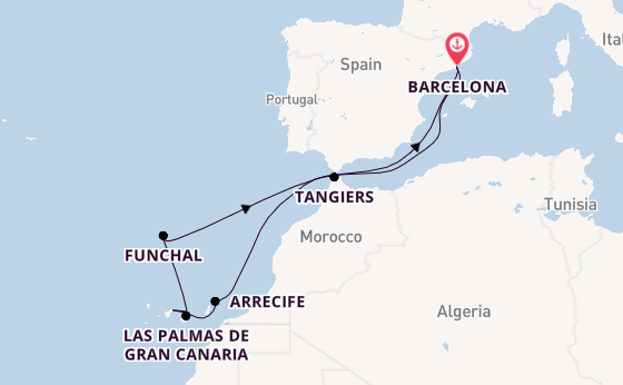 Sunsets in the Canaries, Portugal and Morocco 