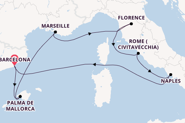 Allure of Spain, France & Italy