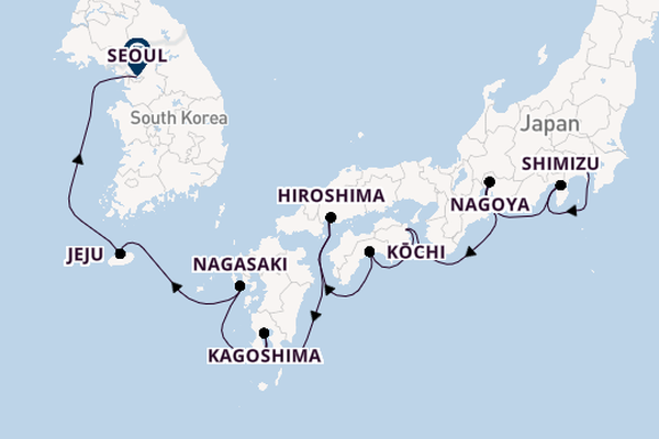 Walls, Warriors & Shanghai Tour with All Inclusive Japan & South Korea Cruising