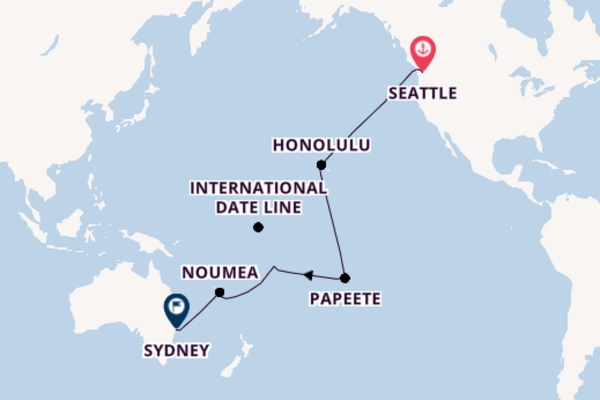 Seattle to Sydney Transpacific Adventure