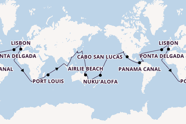 Queen Elizabeth Full World Voyage 2028