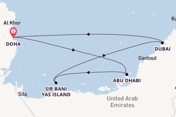 8 day trip from Doha