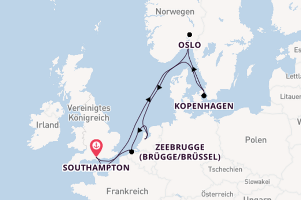 Wunderschöne Reise über Amsterdam in 11 Tagen