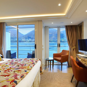 Come aboard the undefined and discover one of 16 cabin categories on a total of 4 decks that can accommodate 162 passengers. Choose your dream cabin and feel at home on board the undefined!