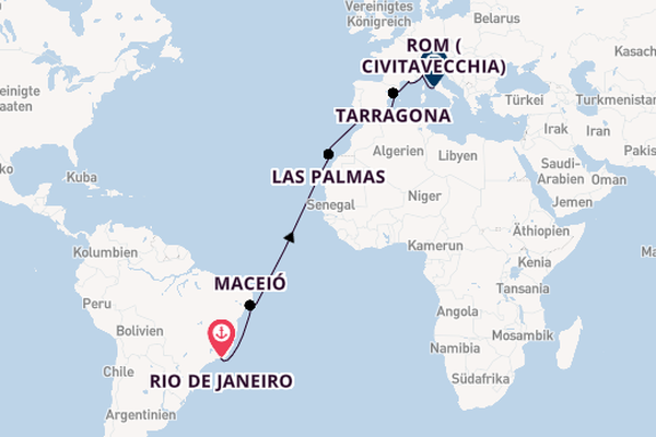 MSC Musica - Rio de Janeiro erleben & Meer genießen inkl. Easy