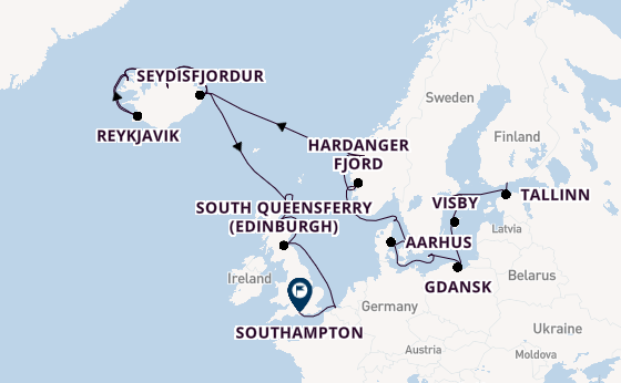Arctic from Helsinki, Finland with the Regal Princess