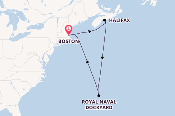 East Coast USA from Boston, Massachusetts, USA with the Norwegian Breakaway