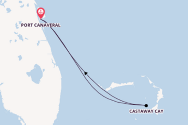 4-tägige Kreuzfahrt bis Port Canaveral