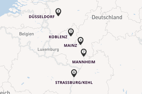 Rhein ab Köln, Deutschland auf der RHEIN SYMPHONIE