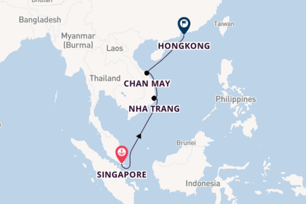 Maak een droomcruise naar Nha Trang