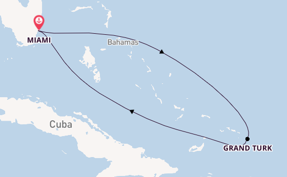 Caribbean from Miami, Florida with the Valiant Lady