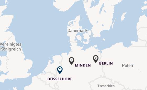 Rhein ab Berlin, Deutschland auf der VIVA RUBY