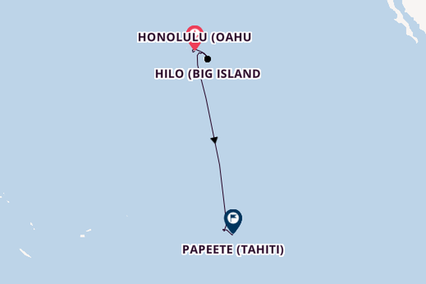 Polynesien ab Honolulu (Oahu, Hawaii) auf der Norwegian Spirit