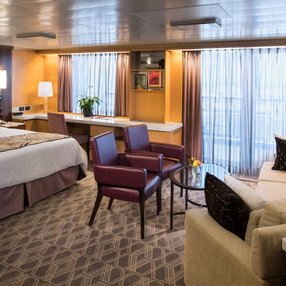 Kies jouw droomhut en voel je thuis tijdens je cruise aan boord van de undefined!
