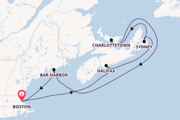 Wunderschöne Reise über Halifax in 8 Tagen