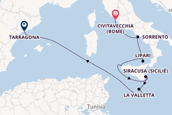 Cruise in 8 dagen naar Tarragona met Explora Journeys