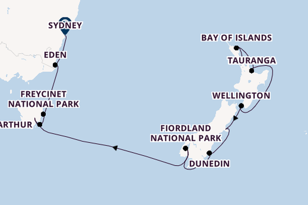  Luxury Australia & New Zealand with Auckland & Sydney Stays