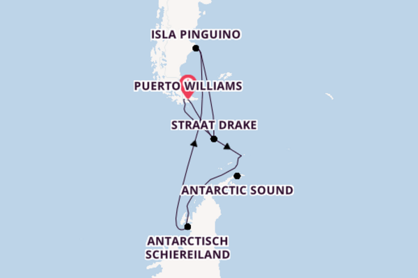 Maak een droomcruise naar Antarctic Sound