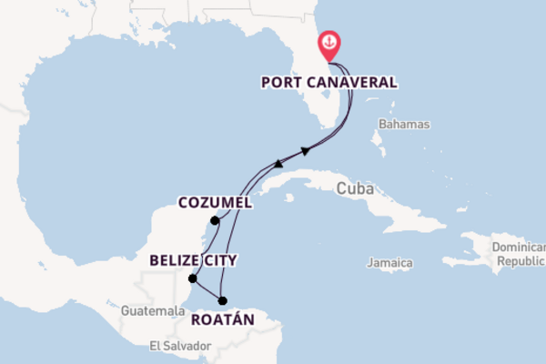 Journey with Princess Cruises from Port Canaveral