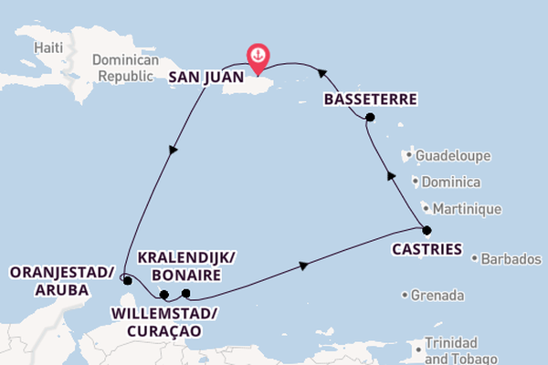 Caribbean from San Juan, Puerto Rico with the Norwegian Epic
