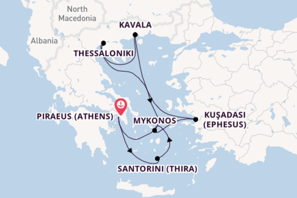 Mediterranean from Athens with the Celebrity Infinity