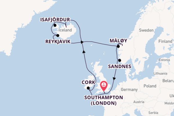 No Fly Ireland, Iceland & The Norwegian Fjords