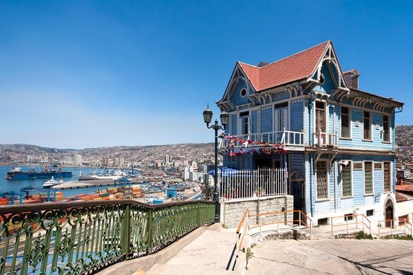 Südamerika ab Valparaíso, Chile auf der Celebrity Equinox