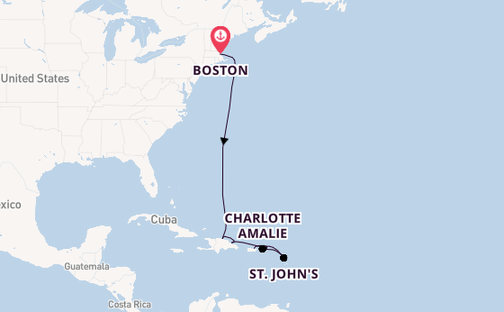 Caribbean from Boston, Massachusetts, USA with the Celebrity Summit