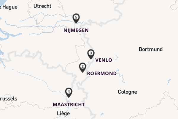 Maas ab Düsseldorf, Deutschland auf der VIVA RUBY