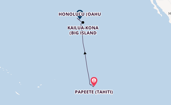 Polynesien ab Papeete (Tahiti), Französisch-Polynesien auf der Norwegian Spirit
