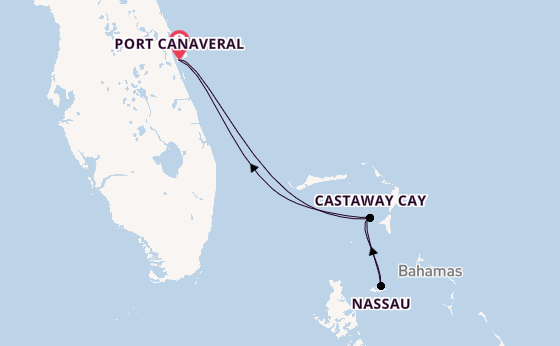 Caribbean from Port Canaveral, Florida with the Disney Fantasy