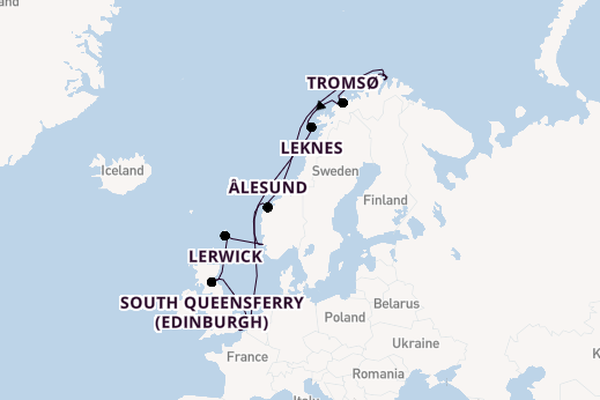 London to the North Cape