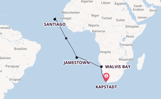 Südliches Afrika ab Kapstadt, Südafrika auf der HANSEATIC nature