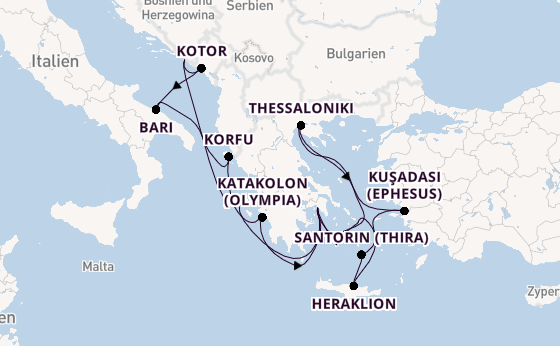 Cruise Waypoints