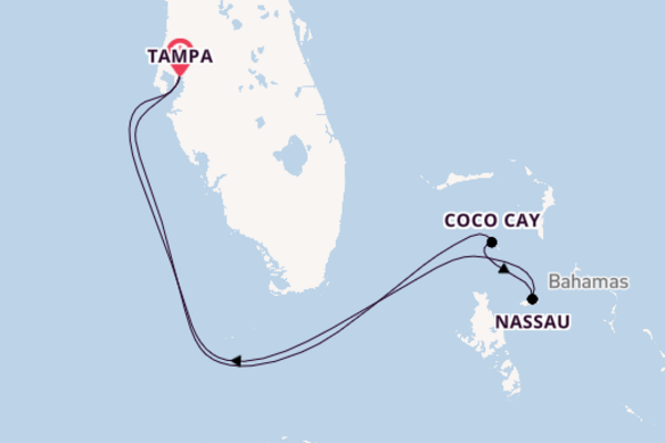 Voyage from Tampa with the Enchantment of the Seas