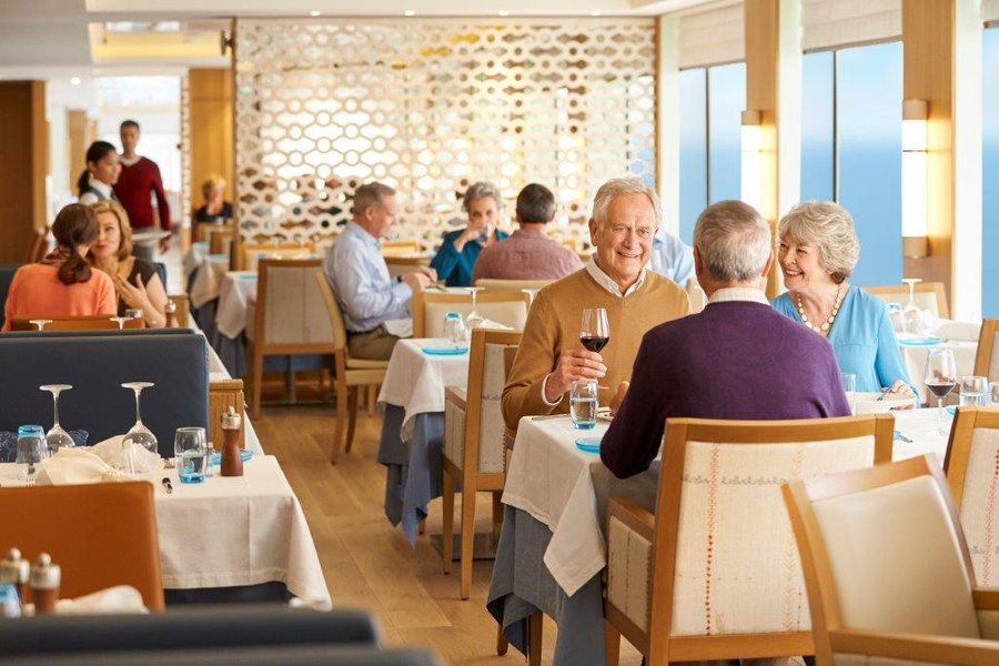 Mediterranean Sea from Barcelona, Spain with the Viking Star
