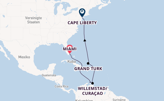 Karibik ab Miami auf der Independence of the Seas