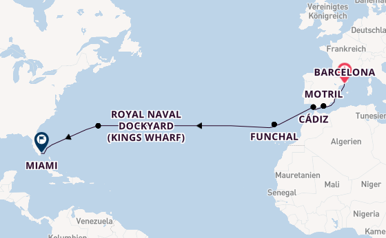 Oceania Sonata - Neue Horizonte: Premierenfahrt über den Atlantik