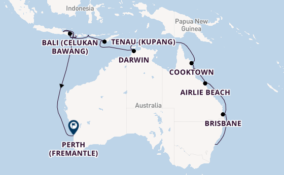 Australia from Sydney, Australia with the Riviera